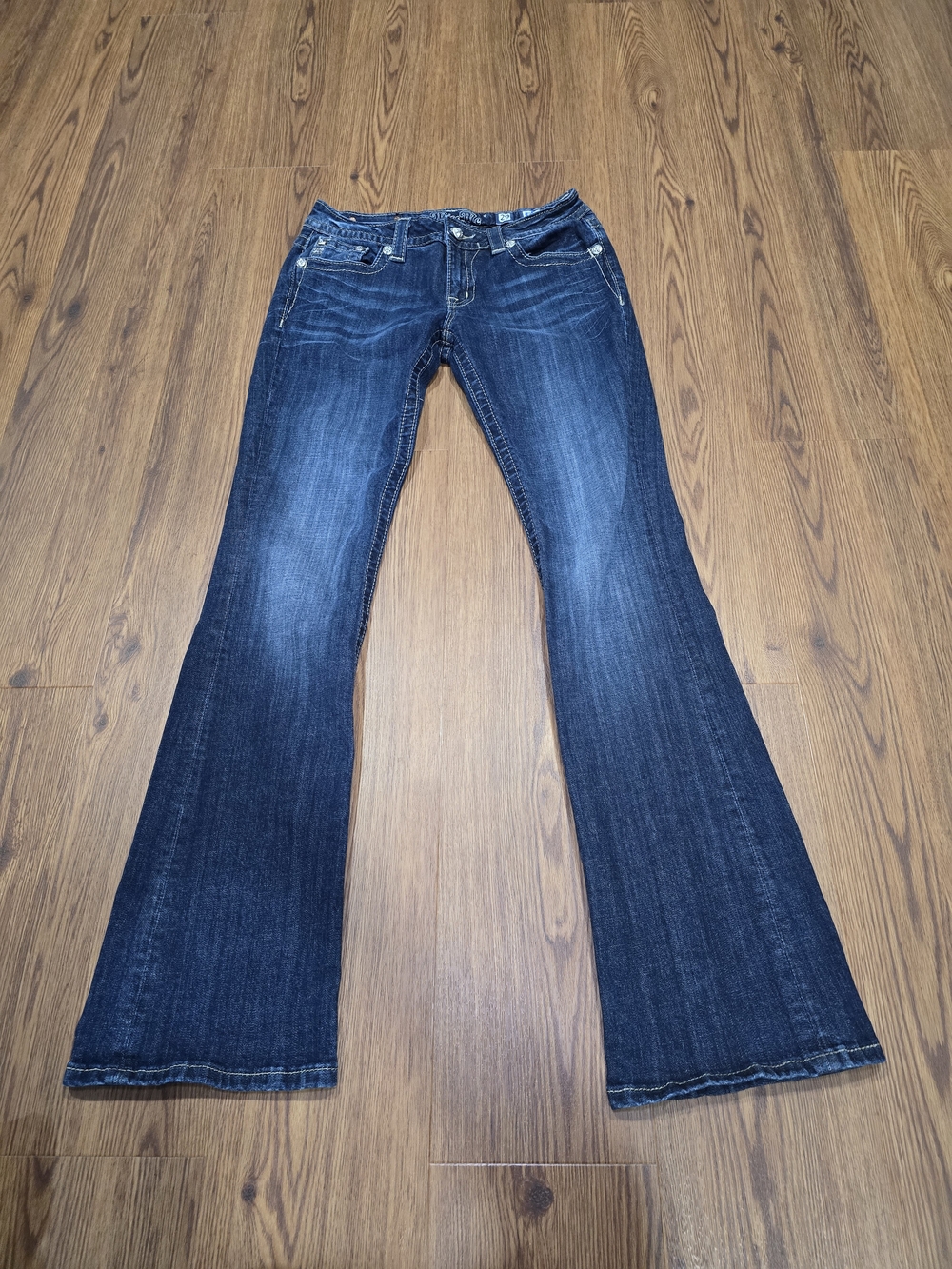 Miss Me Dark Blue Flare Jeans